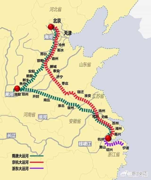 头条问答 - 京杭大运河是如何穿过长江,黄河的?(107个回答)