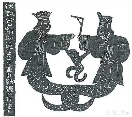 我国出土的一些伏羲女娲图中，两人的手中各拿着曲尺和圆规，这有什么寓意？插图71