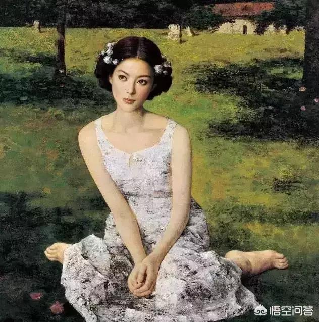 李壮平的女儿李勤照片,如何看待"在油画艺术中,成也女人,败也女人"