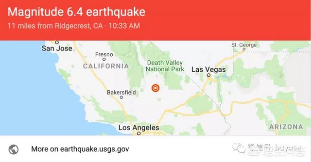 中国圣伯纳吧:美国加州最近地震了，目前在加州的中国公民怎样了？