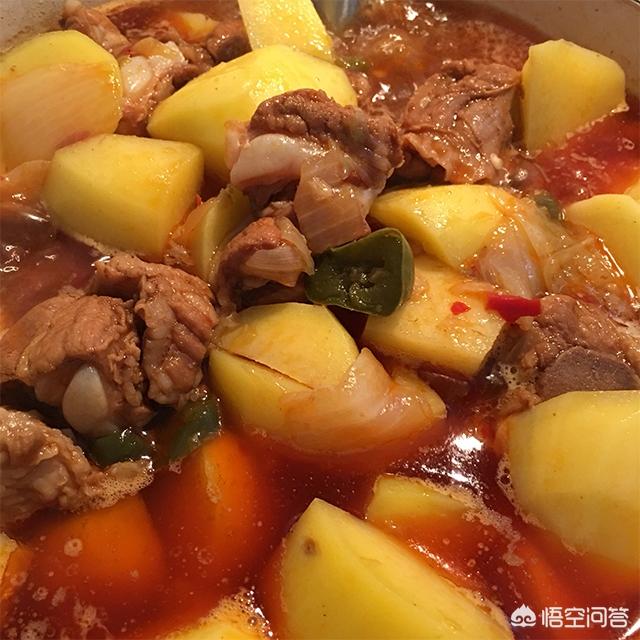 土豆炖什么好吃？