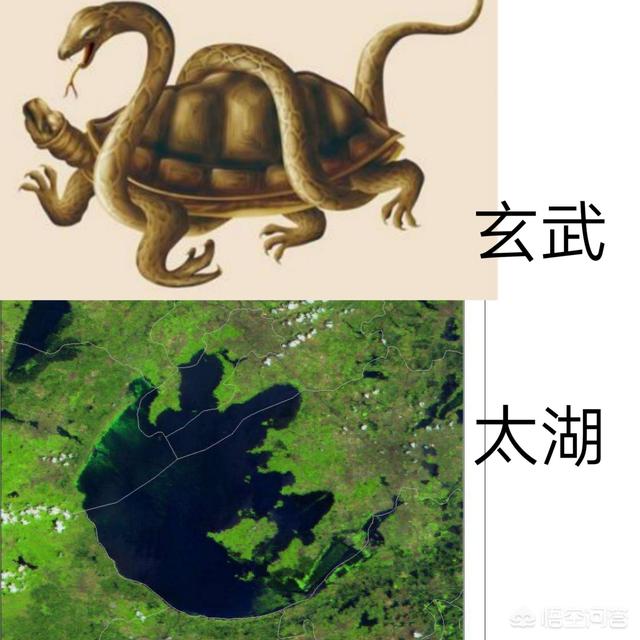 杨子的女儿:难道没人发现四大淡水湖在地图上的形状很像我国古代的四大神兽吗