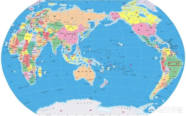 如何评价巴西的地理位置？