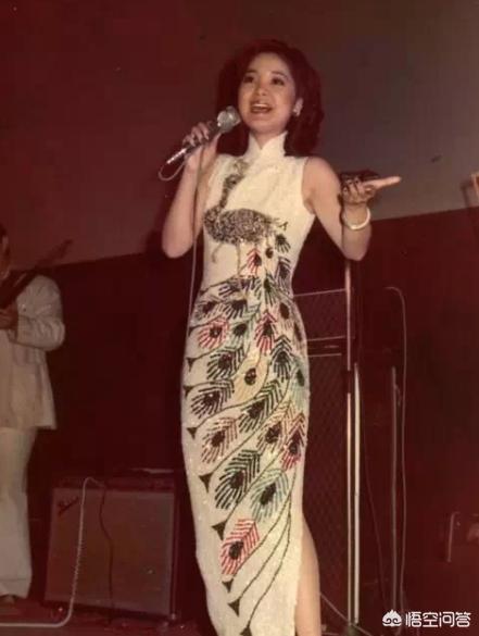 邓丽君照片:邓丽君年轻时很美啊！后面为什么显老的快？
