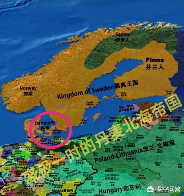 丹麦人的祖先是不是维京人，丹麦在欧洲大陆上有领土，却为何把首都建在海岛上