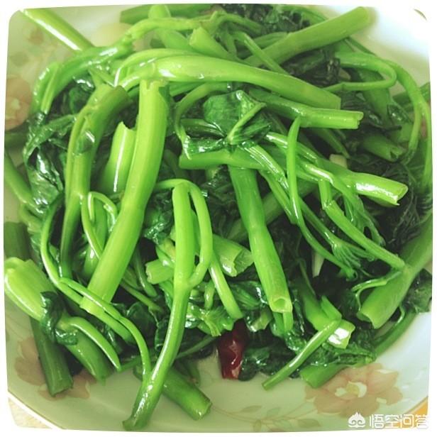 绿叶菜这样做入味不变色，空心菜用怎样方法烹饪打包数小时毫无变色