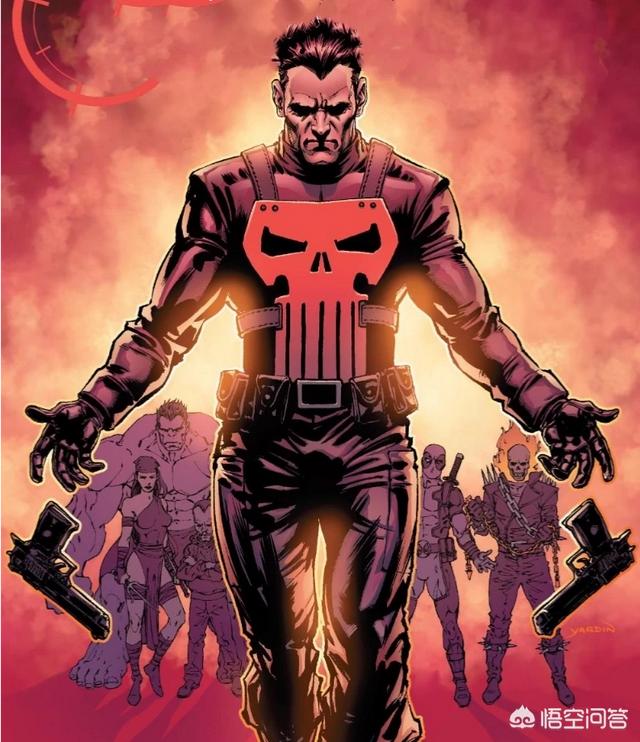 为什么漫威漫画里的惩罚者用一颗手榴弹就秒杀了万磁王
