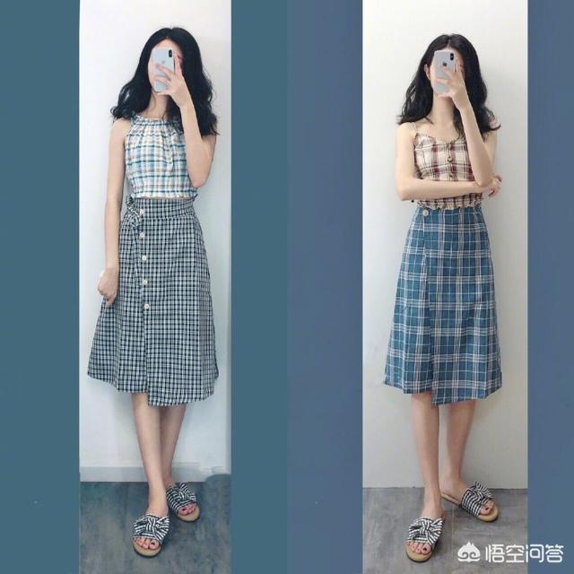 七分袖雪纺衫:夏天黑白灰太沉闷，有哪些亮色系的搭配甜美清新又显气质