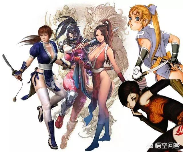 经典街机游戏中出现过哪些比较经典的女忍角色呢？