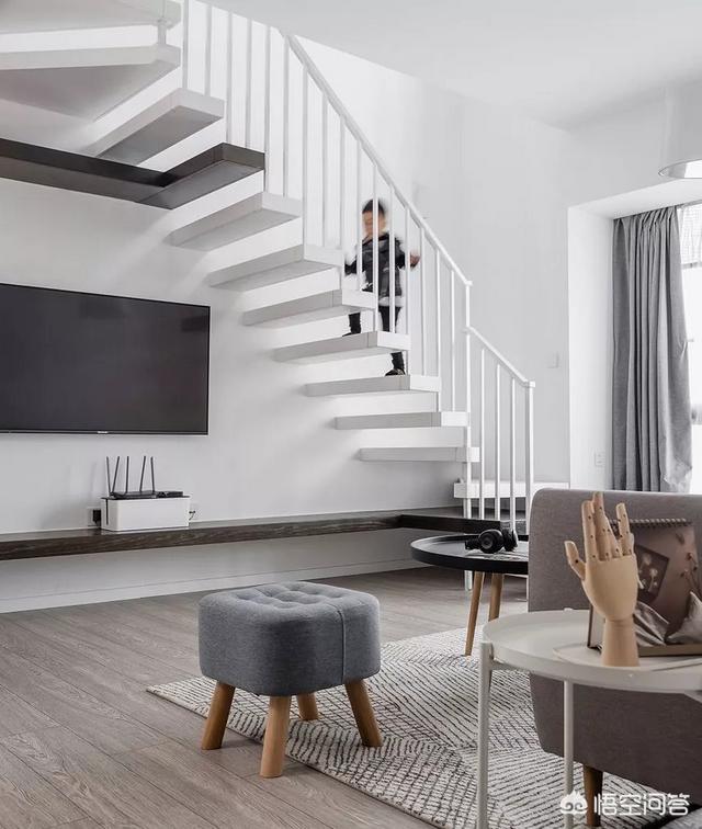楼梯设计效果图,家里的楼梯该怎么装修才好？