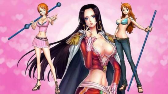 头条问答 - 海贼王:航海士"娜美"和女帝"汉库克",你们更喜欢哪一个?