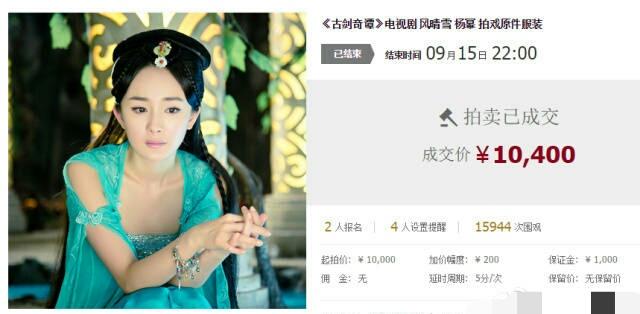 龙袍范冰冰:电视剧拍完后，这部电视剧的服装都到哪去了