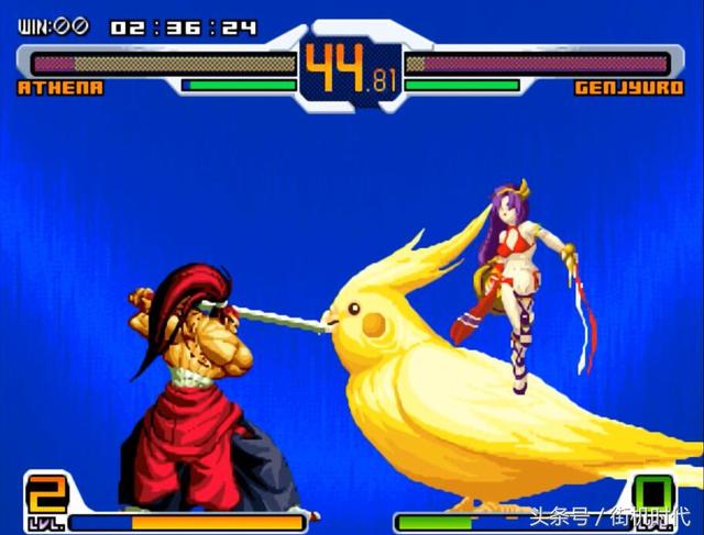 头条问答 - 《拳皇》麻宫雅典娜放必杀技时,为什么会出现清凉的比基尼