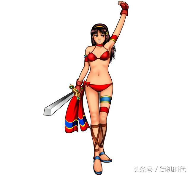 头条问答 - 《拳皇》麻宫雅典娜放必杀技时,为什么会出现清凉的比基尼