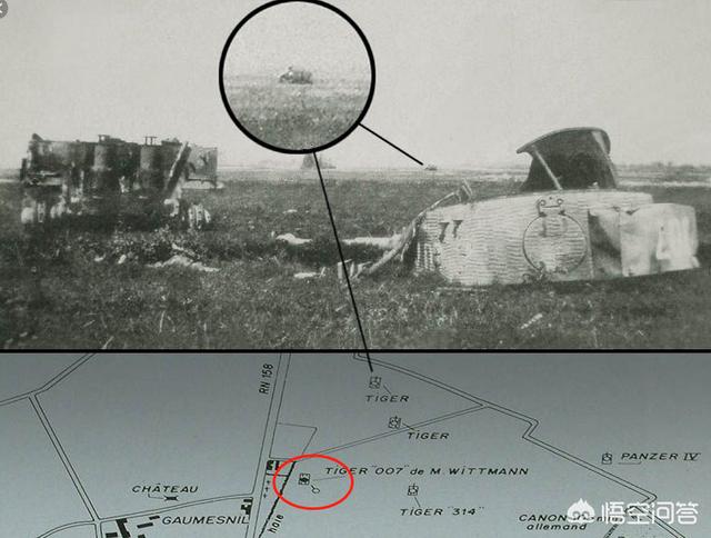 波卡事件，二战虎式坦克王牌“米歇尔·魏特曼”真的死于萤火虫坦克的攻击吗