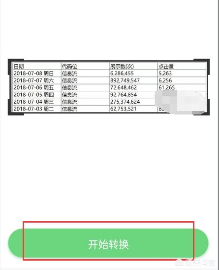 如何把图片上的表格转换到wps上