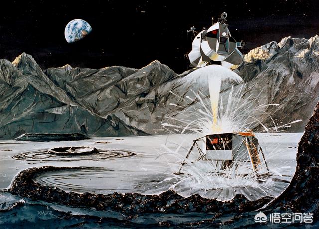 月球上发现神秘三眼女尸是真的吗，月球没有发射场，当初阿波罗计划宇航员，是如何返航的