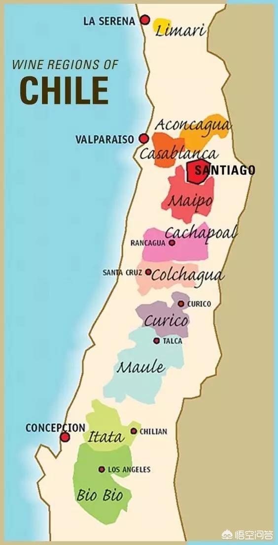 智利葡萄酒等级，智利哪个产区的葡萄酒最好