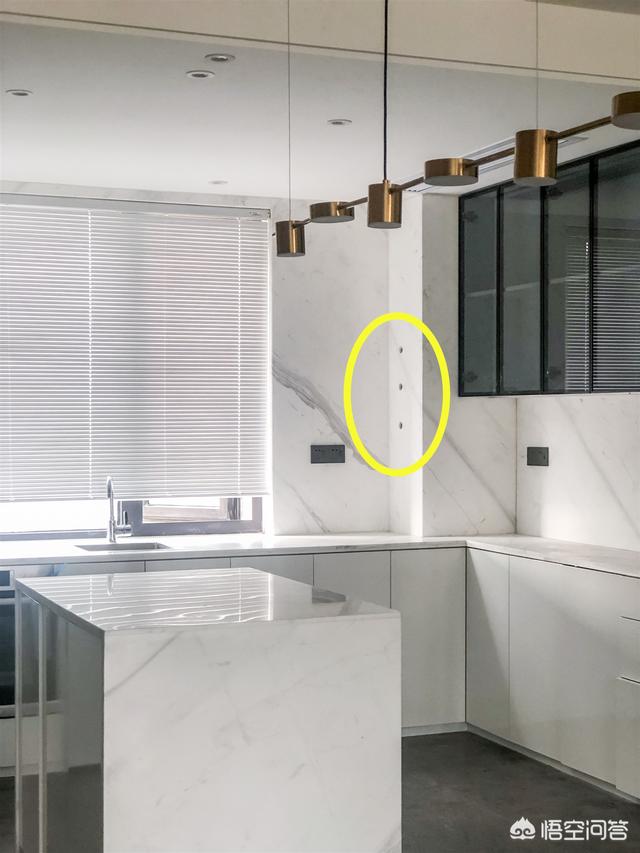 橱柜设计中燃气管煤气管怎么包比较美观