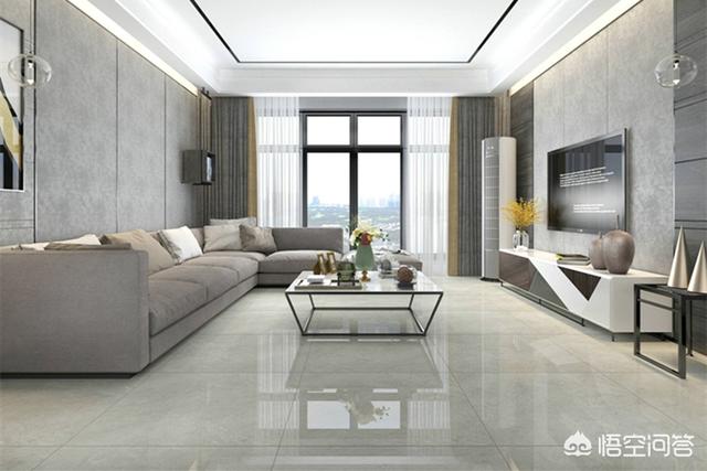 头条问答 - 大家觉得小客厅装修用什么颜色地砖好看呢?