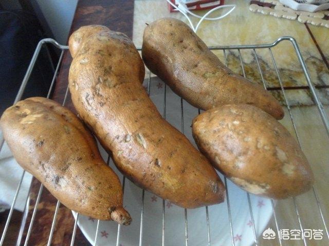 烤箱怎么烤红薯，烤红薯的做法（烤箱烤红薯）