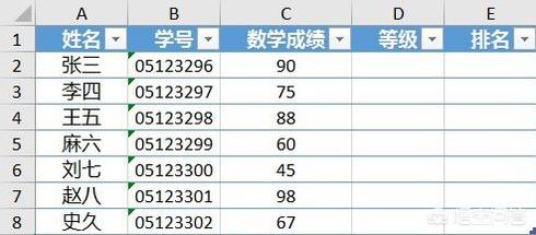 成绩排名,学校考试成绩排名操作步骤？