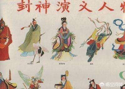 《封神演义》中哪些人物在《西游记》中也有出场？