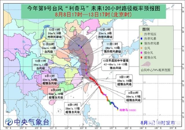 登陆和穿过对浙江影响有何不同，台风路径不确定，受什么影响