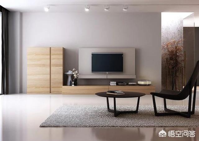 不做吊顶，电视墙怎么设计？插图1