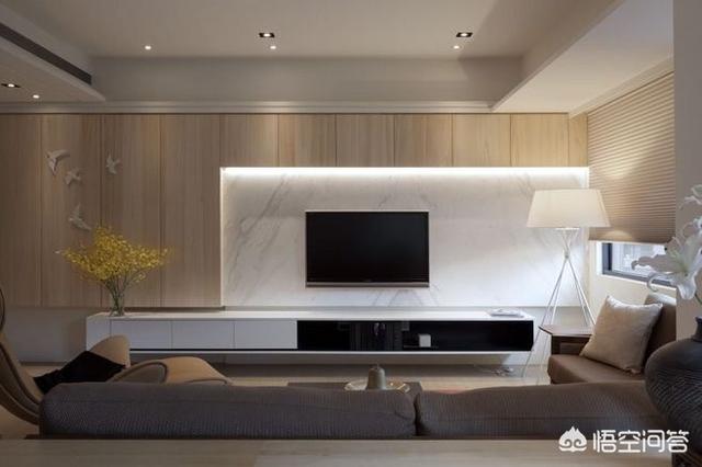 五米的电视背景墙,该如何设计才能简单大方呢?-惠修网