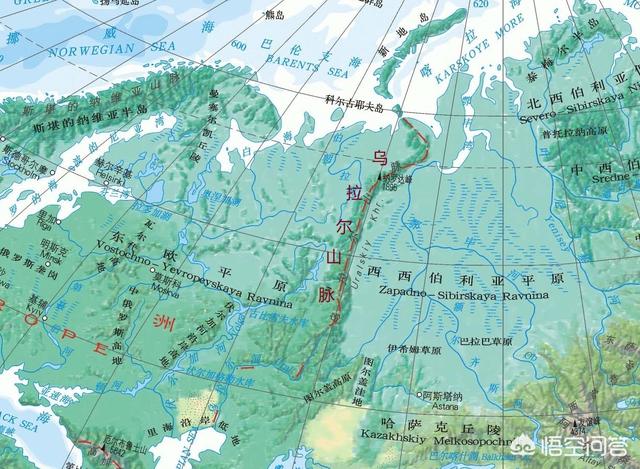 高加索山:乌拉尔山脉和高加索山脉为什么被作为亚欧分界线？