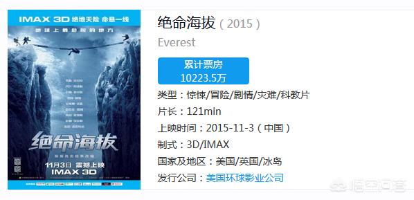何琳个人资料:100万投了《攀登者》，票房能否创造奇迹？