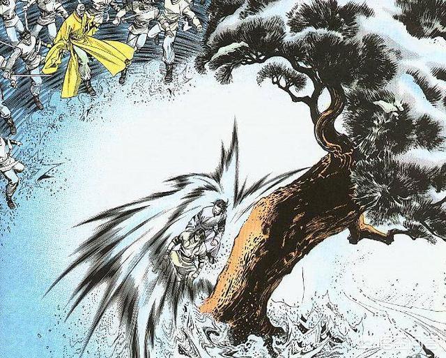 《风云》漫画，慕应雄那么厉害，为什么不对抗帝释天？