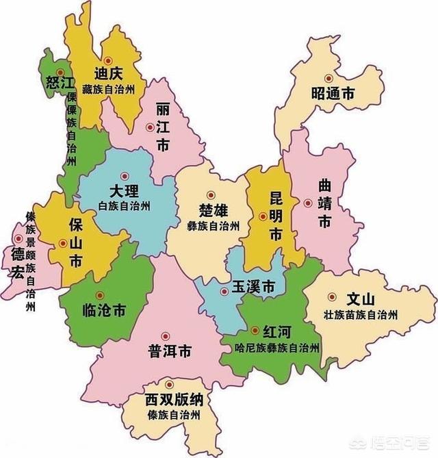 曲靖有几个县市，云南省曲靖市有几个区分别是