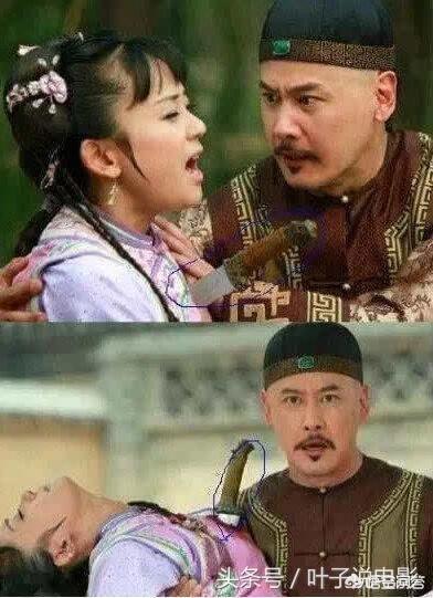 迪丽热巴光着全身图片:电视剧中尬性十足的穿帮镜头，导演在考验观众视力吗