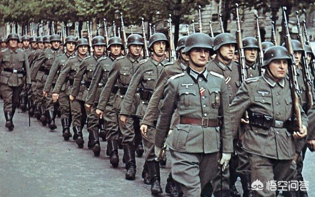 一个二战德国步兵营可以对抗三个日本步兵大队吗？