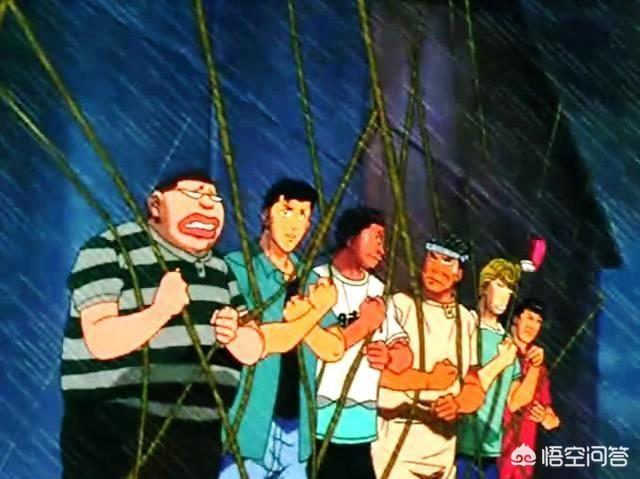 《灌篮高手》中樱木军团海滩打工时,为何作者将洋平与高宫分一组？