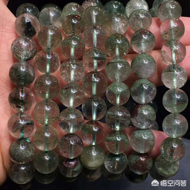 真的绿幽灵一般多少钱,几十元的绿幽灵满天星是假的吗？