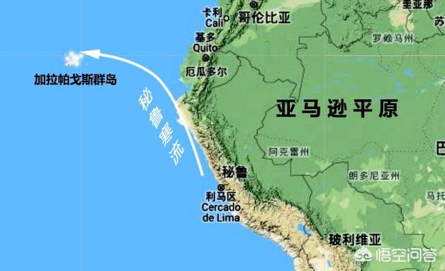 加拉巴哥群岛阅读:加拉帕戈斯群岛地处赤道地区却终年寒冷，为什么？