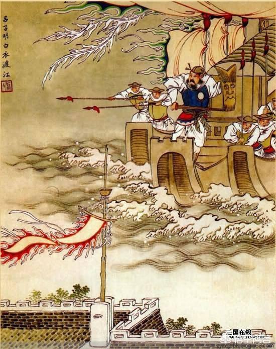 吕蒙白衣渡江的事情经过到底是怎么样的？