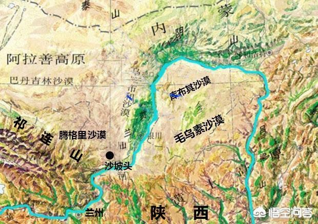 黄河下面到底有什么，黄河为什么几字形绕开陕西