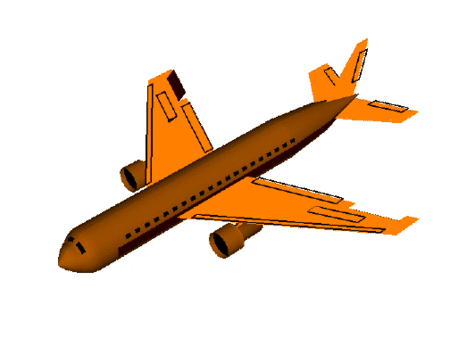 天上飞的那个小飞机叫什么，飞机的襟翼、缝翼、副翼等有什么区别各自的作用是什么