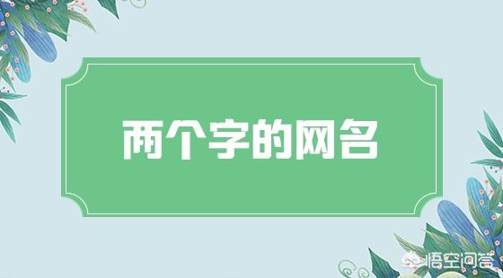 微信唯美网名两个字:两个字网名，唯美一些的？(唯美两字名字的排名)