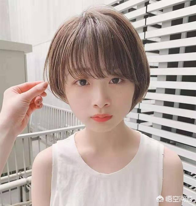 圆脸型女生适合哪些时尚又可爱的短发发型_清洁门户