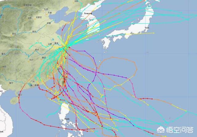 上海魔都结界破了，台风为何很少在苏北沿海登陆