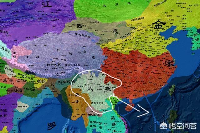 大理国皇帝:北宋不征大理是因为白族和段思平是汉族后裔吗？