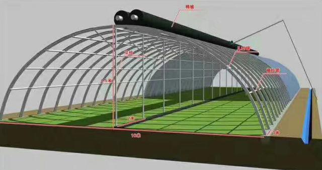 头条问答 - 冬季零下十度的地区,两层冷棚膜的大棚能保持多少度?