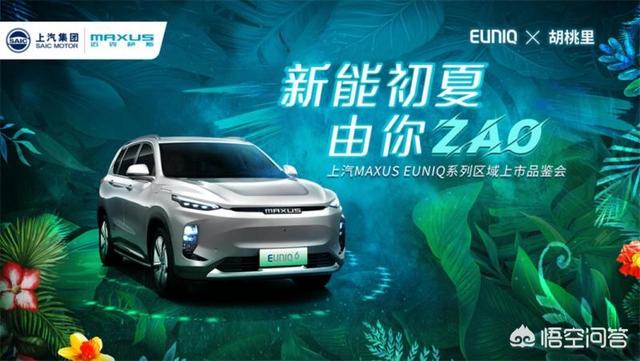 上海小e电动汽车，上汽MAXUS EUNIQ新能源车型续航多少能快充和定制吗