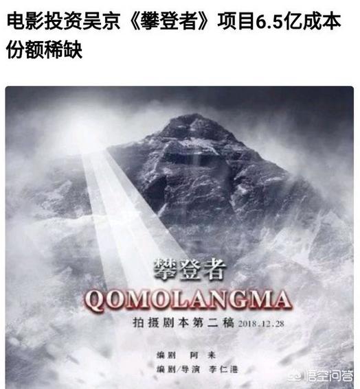 何琳个人资料:100万投了《攀登者》，票房能否创造奇迹？