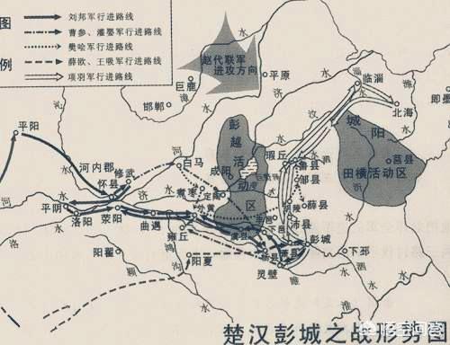 彭城之战:彭城会战中，项羽率三万精骑为何能击败刘邦的五十六万盟军？